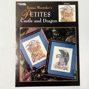 Rare HTF Teresa Wentzler Petites Fantasy Castle and Dragon Pattern Booklet
